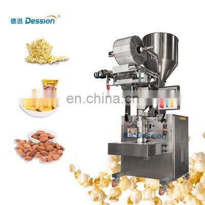 automatic nitrogen filling popcorn packing machine for 500 granule packing machine