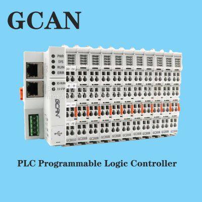 GCAN PLC Programmable Logic Controller Simple Wiring Modular Card Design Small Size photo-3
