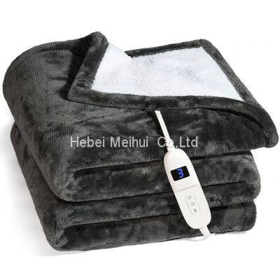 Sherpa Heating Pad  Electric Heated Blanket USB Throw Electric Blanket