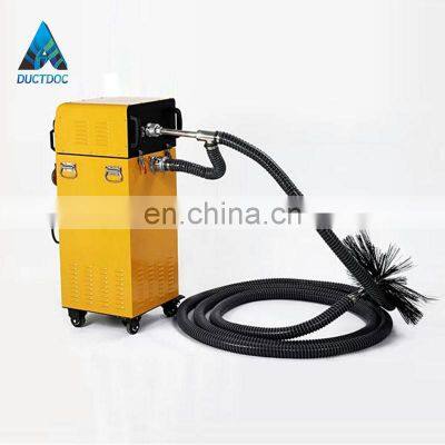 15m steel rotary shaft 80-800mm nylon brush air conditioner duct cleaning