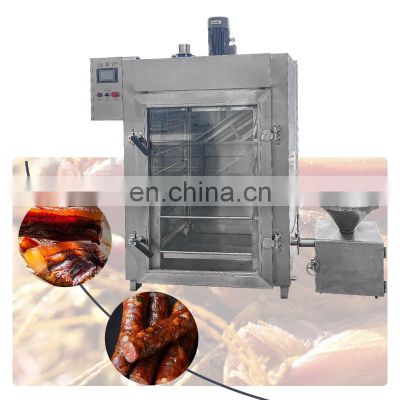 Multi Function Smoke Sausage House commercial Smoked Catfish Oven Chicken smokehouse for Sale