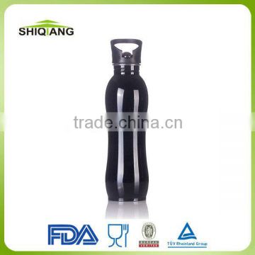 Gourd shape wide mouth stainless steel water sports bottles Plastic Lid BL-6044                        
                                                Quality Choice