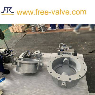 Dome valve for pneumatic conveying