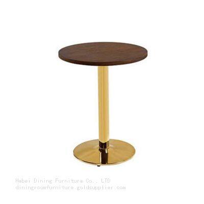 Golden Round Table for Business Coffee Table DT-M48