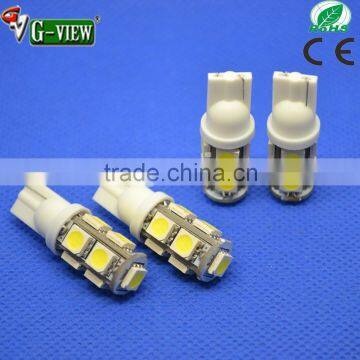 Factory wholesale auto led 194 t10 led auto bulb 9smd car led bulb