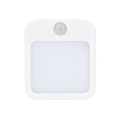 Plug-in Motion Sensing LED Night Light Warm White LED Motion Sensor Nightlight for Bedroom