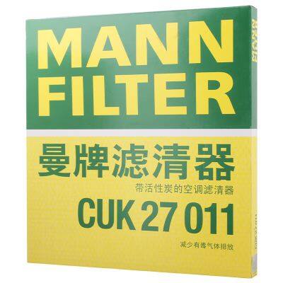 Original Genuine MANN Cabin Filter Car Engine Filter CUK27011 27277-JN00B For Nissan