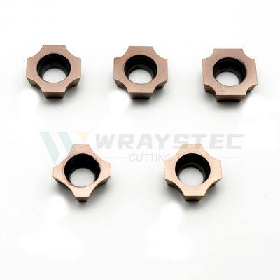 Chamfering machine blades R3 and R5 radius carbide inserts 12.7*12.7*5mm suitable for shipyard applications