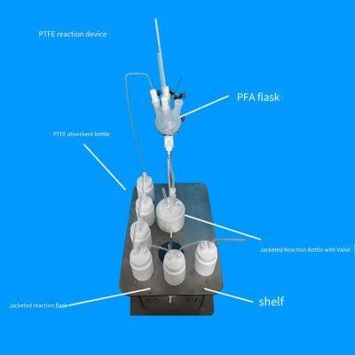 Double-layer Jacketed Reaction Kettle, Double-layer Thickened With Support, Customizable Reaction Device, Acid and Alkali Resistant Flask photo-3