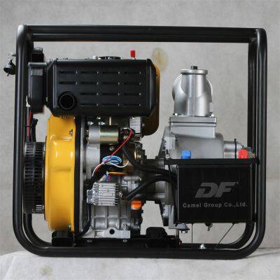 4 Inch Diesel Clear Water Pump Electric Start Big Fuel Tank for Agricultural Irrigation photo-2