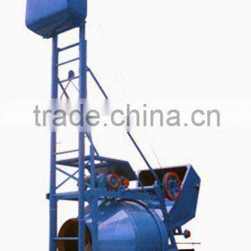 Portable 300L concrete mixer machine with ladder