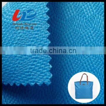 100%Polyester Jacquard Fabric With PU/PVC Coating For Bags/Luggages/Shoes Using