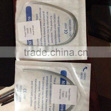 Orthodontic Dental Arch Wire Color Niti Arch Wire/Niti Reverse Curve Arch Wire