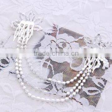 Wholesale Custome Jewelry Clear Crystal Flower Hair Accessory photo-5
