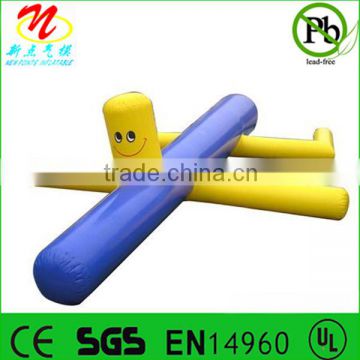 Inflatable water sport games inflatable balance beam