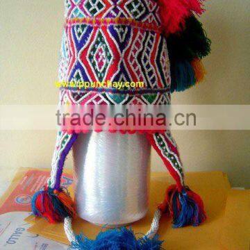 Cuzco Chullo Earflap Hat Unisex Bright colors Peru