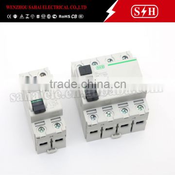 2P RCD 30mA 63A 4P ID RCCB auto protection circuit breaker