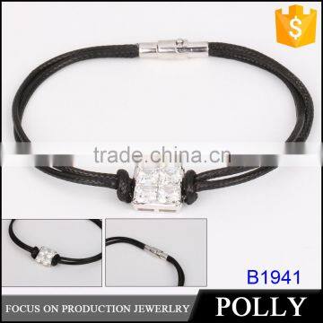 China Factory Wholesale 925 Sterling Silver Diamond and Gemstone Bracelet photo-5