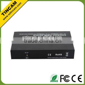 4 Fiber Port 2 Rj45 Port Media Converter Switch photo-3