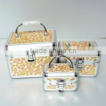 AN104 ANPHY One in One 3 Case Set Jewelry Box Makeup Case Suitcase Large Middle Small 3 Boxes Set 19.5*13*13cm 600g 3pcs Set photo-4