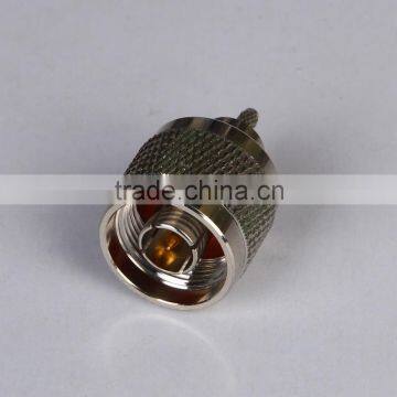 N male plug crimp straight RF connector for LMR100 RG316 RG174 cable