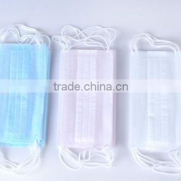 Disposable fashionable earloop 3ply face mask