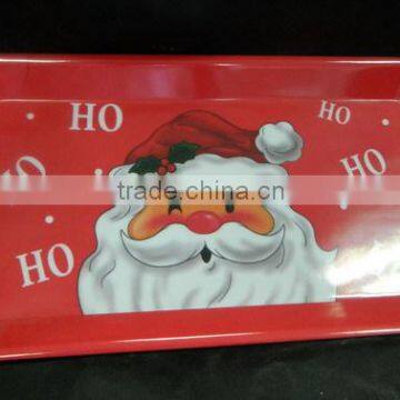 melamine XMAS tray Christmas plate