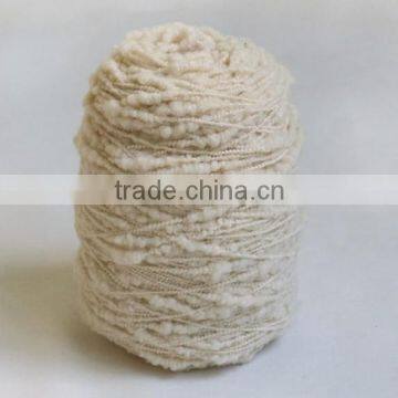 80%Wool 20%Polyester Loop Yarn Big Belly Yarn For Thread photo-2