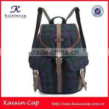 high quality backpack/wholesale canvas backpack/design your own backpack fashion