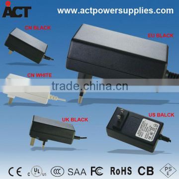 SAA CE approved UL listed Wall mounted 12v 30w power adapter