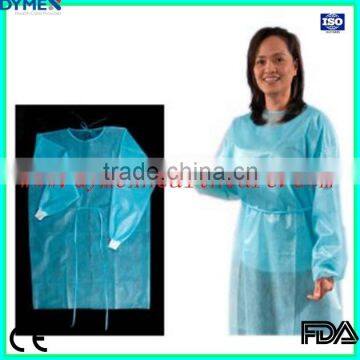Anti-dust PE Disposable Isolation Gown photo-2