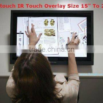 17 inch Infrared Dual Touch Screen Panel size: 15 inch to 220 inch