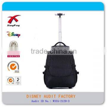 Business Style Waterproof Nylon Trolly Carry-On bag Backpack with Good Qualtity Wheel