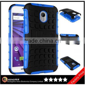 Keno China Supplier Manufacturer Heavy Duty Defender Cover For Motorola Moto G3 Case