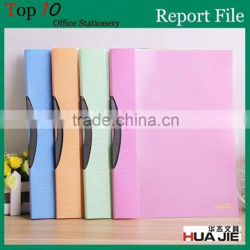 A4 size Plastic PP Hard Cover Report File Folder