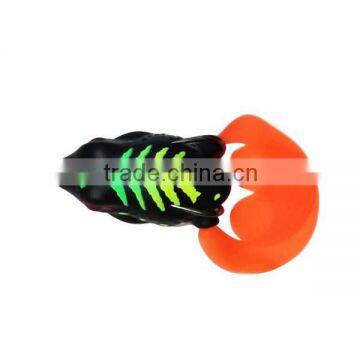 40mm 7g new designed colorful hollow soft lures factory price