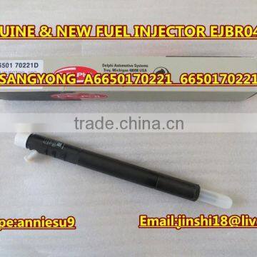 Genuine & New Common Rail Injector EJBR04401D/R04401D for SSANGYONG A6650170221 6650170221