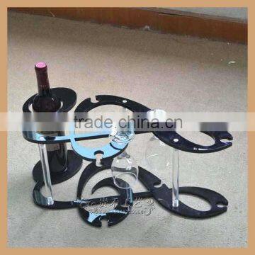 Acrylic Wine Rack Black Color photo-4