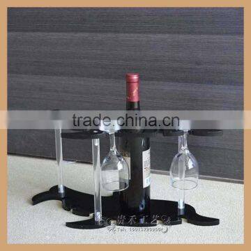 Acrylic Wine Rack Black Color photo-6