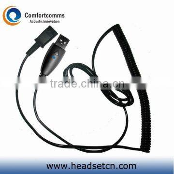 Monaural Noise Cancelling USB Headset Call Center photo-4