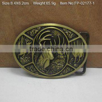 Most Popular Hot Sell Nickel Plate Webbing Belt Buckle photo-2