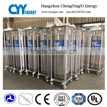 Cryogenic Dewar Cylinder for Storage and Tranport Liquefied Oxygen Nitrogen Argon Co2