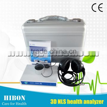 Latest Touch Screen 3D NLS Health Analyzer Body Analyse System