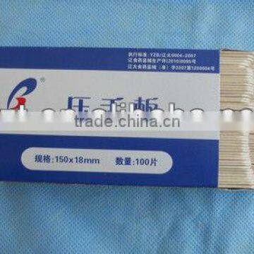 disposable wooden tongue depressor medical grade