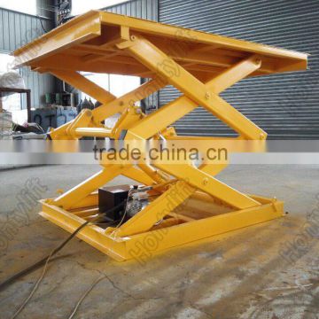 Fixed Hydraulic scissor lift CE