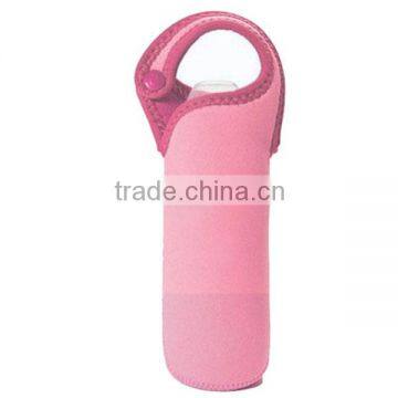 Pink neoprene candle wine bottle holder fashion 2014