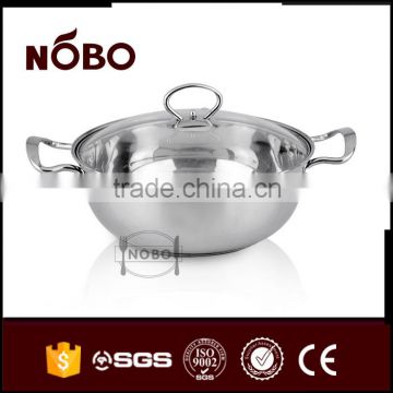 2016 popular Atlantis stainless steel restaurant hot pot for sale