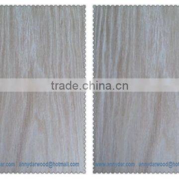 Engineered wood white washed oak veneer for veneer wood door design