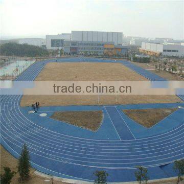 Blue Color Rubber Racing Tracks by IAAF Certificate photo-2