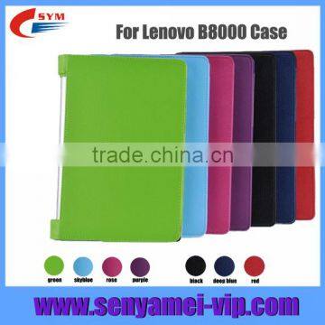 PU leather back case for Lenovo YOGA B8000